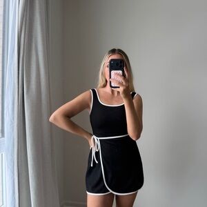 Mable black romper